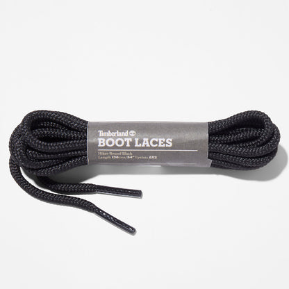 Mens Timberland 137cm/54'' Hiker Replacement Round Laces in Black