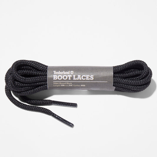 Mens Timberland 137cm/54'' Hiker Replacement Round Laces in Black