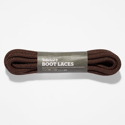 Mens Timberland 137cm/54'' Hiker Replacement Round Laces in Dark Brown