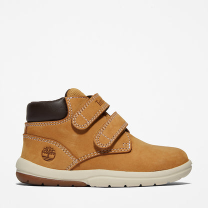 Kids Timberland Toddle Tracks Velcro Chukka for Toddler in Yellow