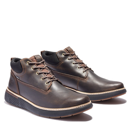 Mens Timberland Cross Mark Gore-Tex® Chukka Boot for Men in Dark Brown