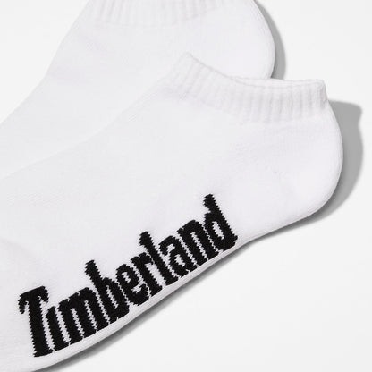 Mens Timberland Stratham 3-Pack No-show Sport Socks for Men in White