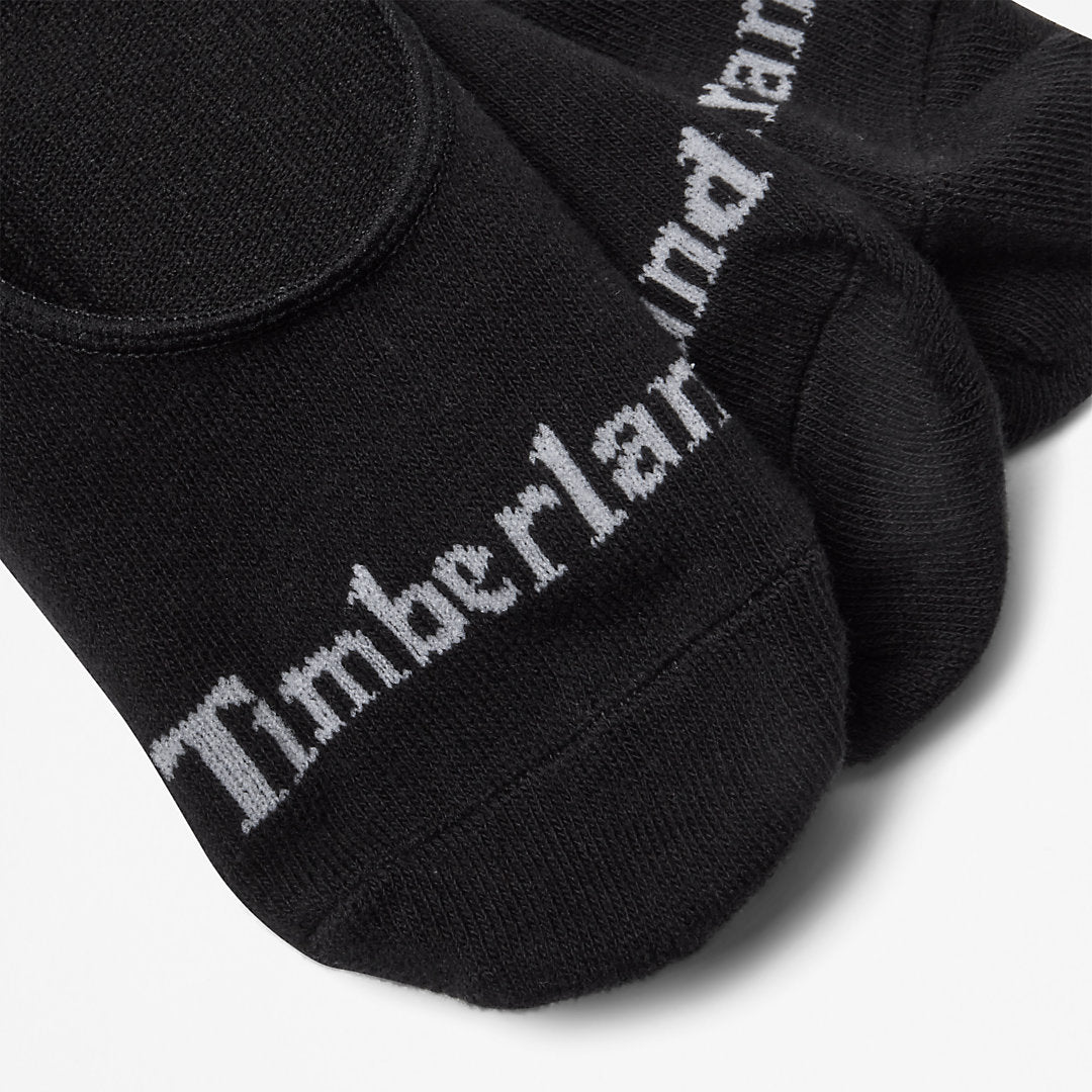 Mens Timberland Stratham 3-pack Invisible Socks for Men in Black