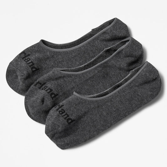 Mens Timberland Stratham 3-pack Invisible Socks for Men in Grey