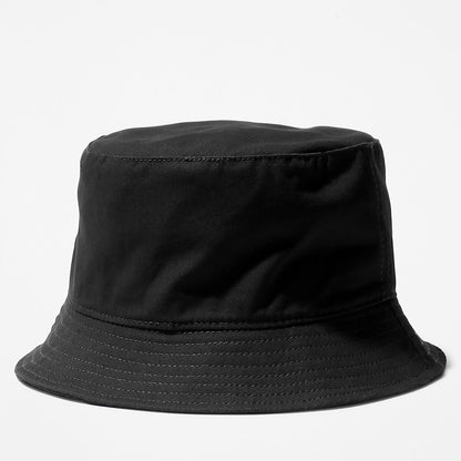 Mens Timberland Canvas Bucket Hat for Men in Black