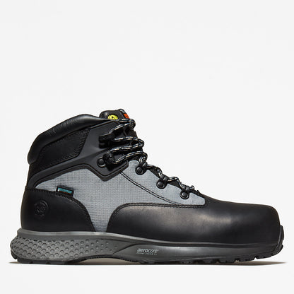 Mens Timberland Timberland PRO® Euro Hiker Work Boot for Men in Black