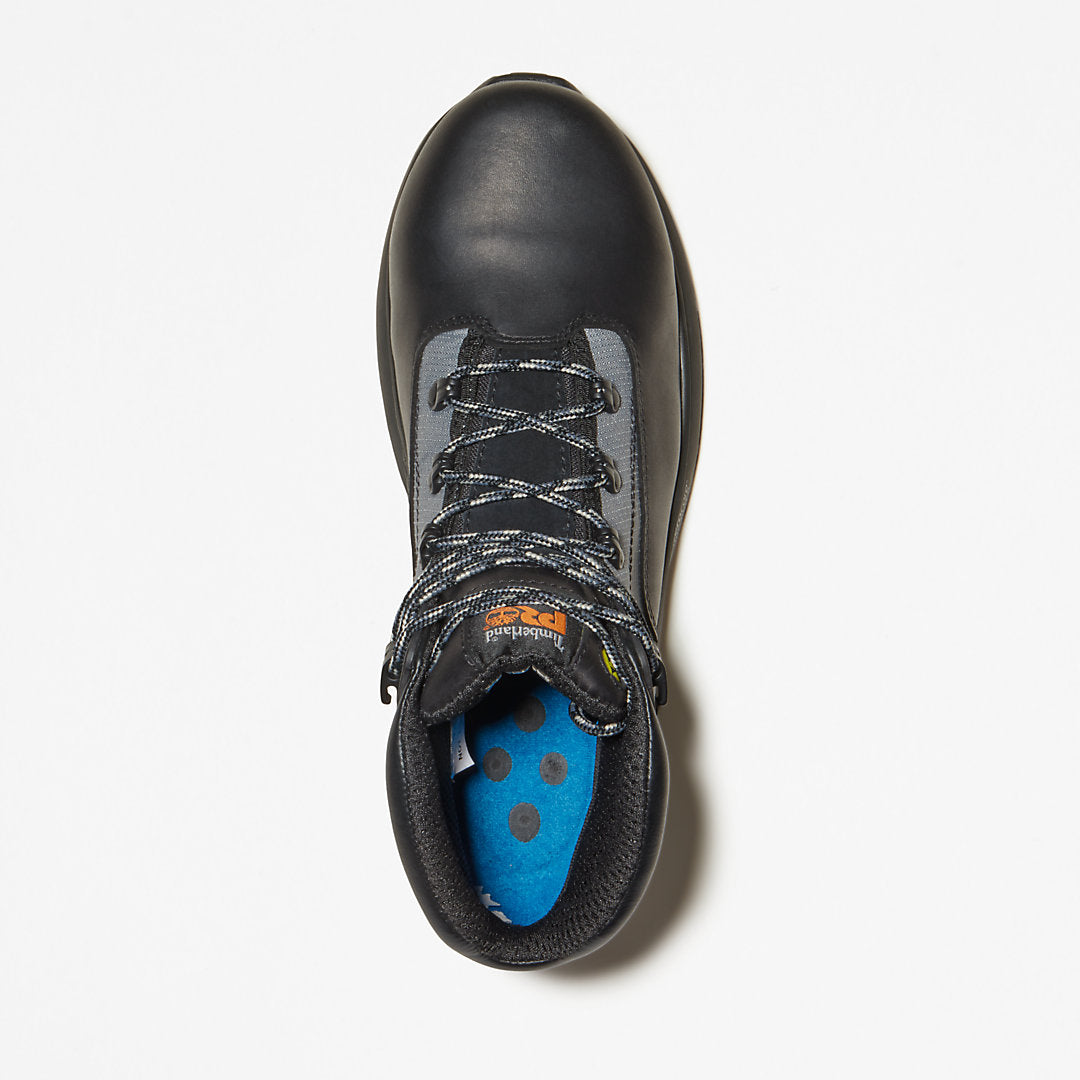 Mens Timberland Timberland PRO® Euro Hiker Work Boot for Men in Black