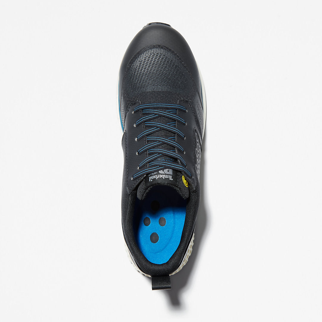 Mens Timberland Timberland PRO® Reaxion Work Shoe for Men in Black/Blue