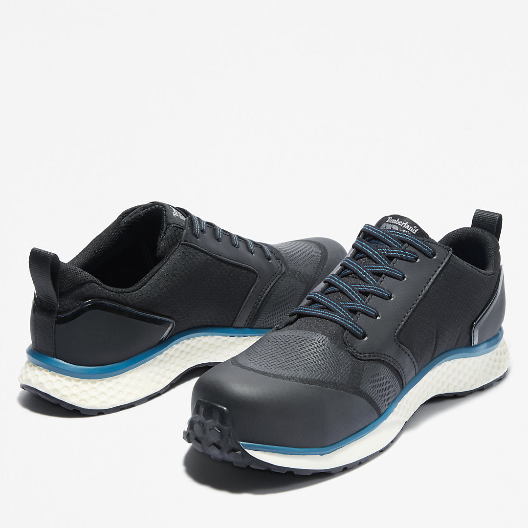 Mens Timberland Timberland PRO® Reaxion Work Shoe for Men in Black/Blue