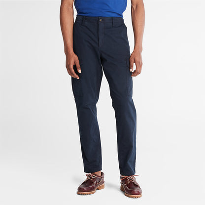 Mens Timberland Core Twill Cargo Pants for Men in Navy