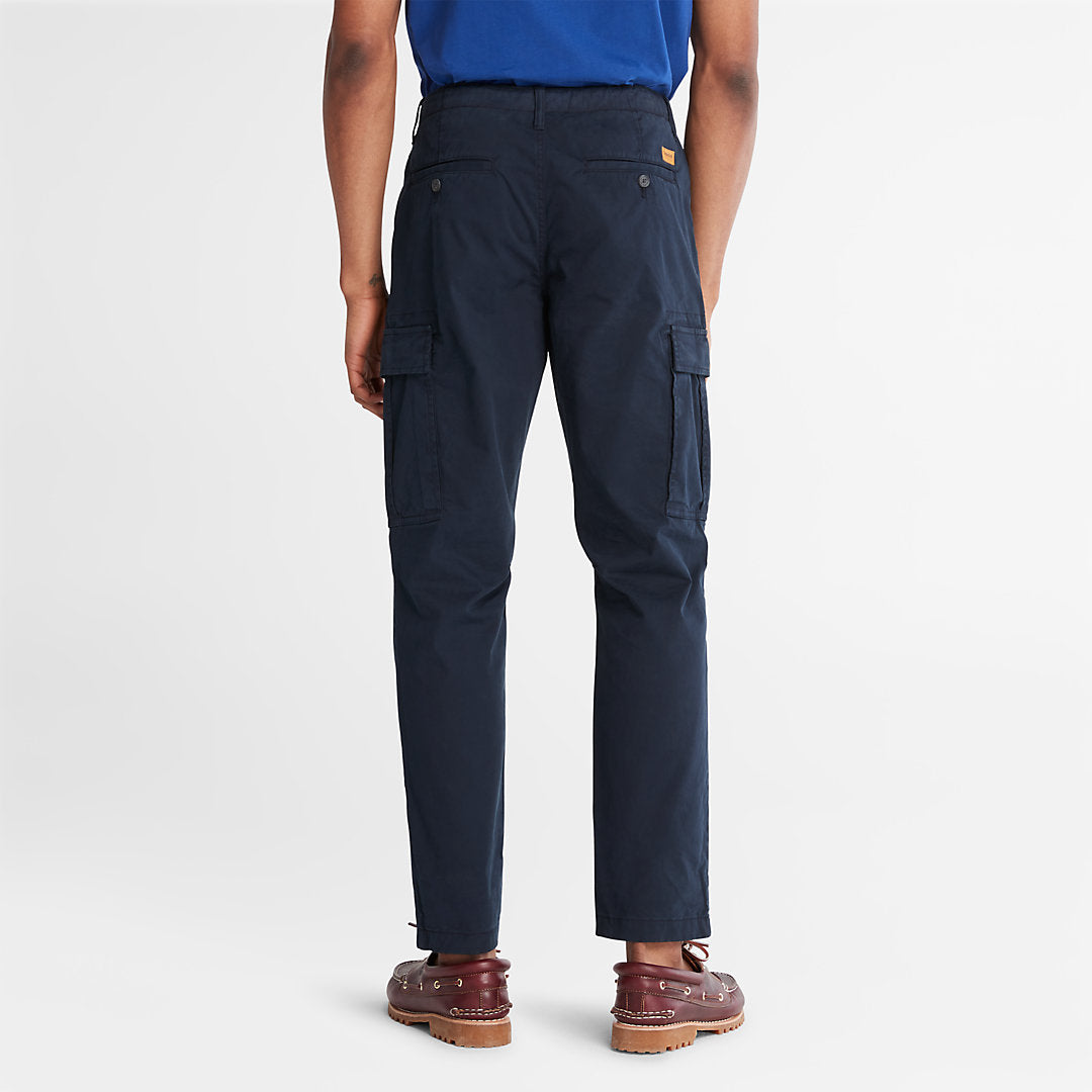 Mens Timberland Core Twill Cargo Pants for Men in Navy