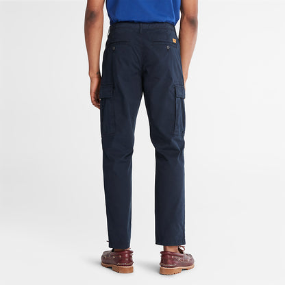 Mens Timberland Core Twill Cargo Pants for Men in Navy