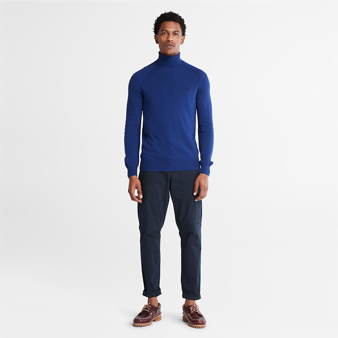Mens Timberland Core Twill Cargo Pants for Men in Navy