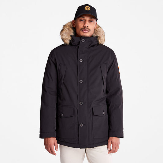 Mens Timberland Scar Ridge Parka for Men in Black