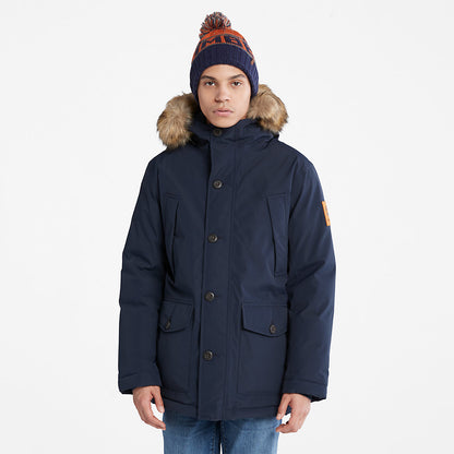 Mens Timberland Scar Ridge Parka for Men in Navy
