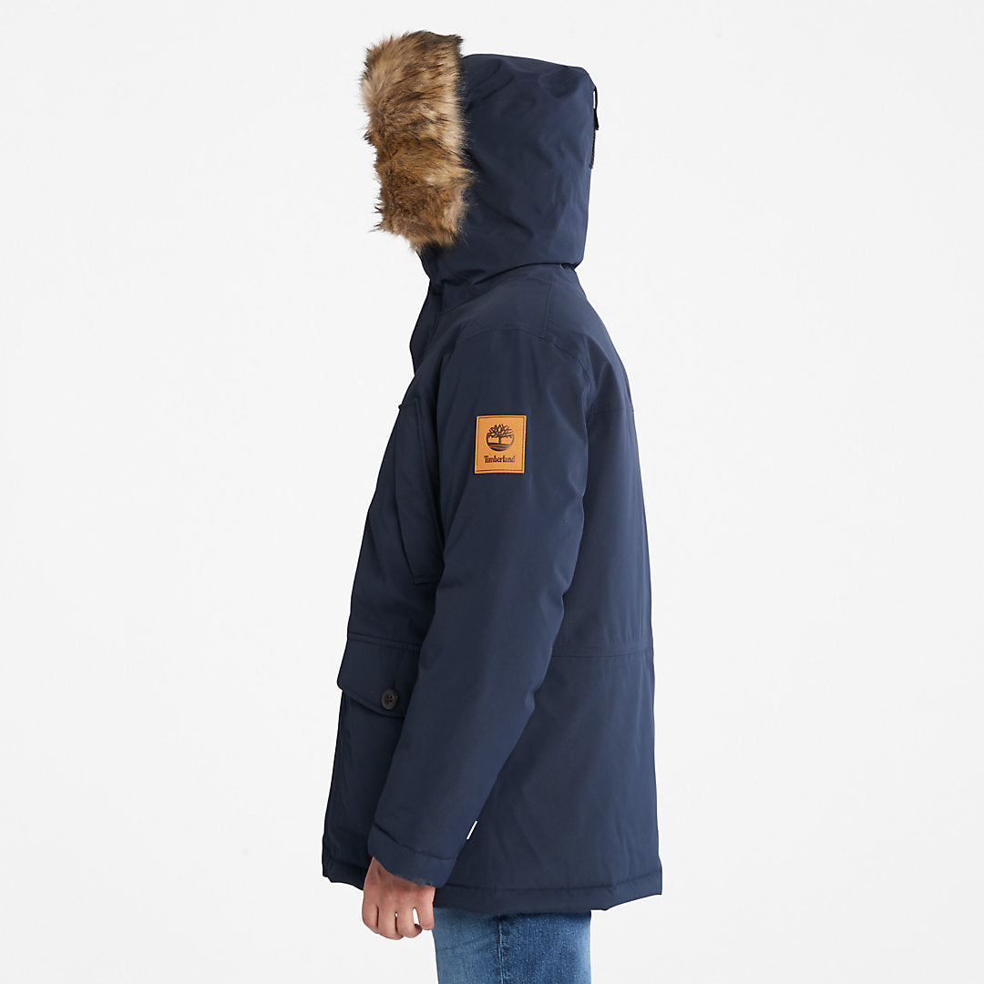Mens Timberland Scar Ridge Parka for Men in Navy
