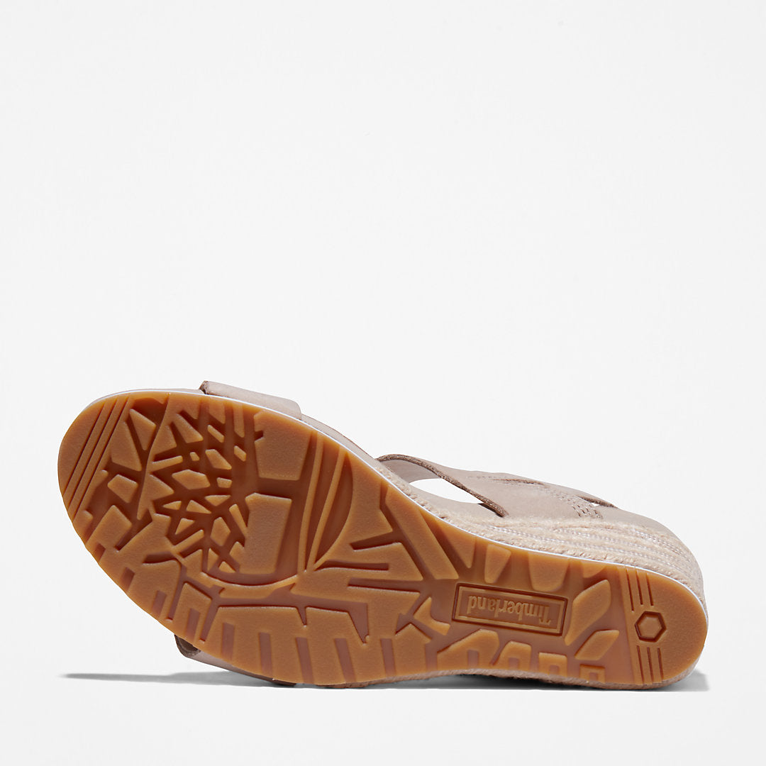 Womens Timberland Capri Sunset Wedge Sandal for Women in Beige