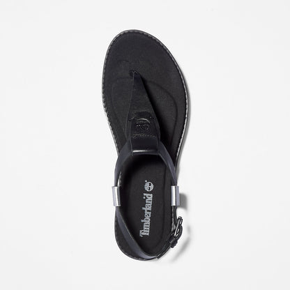 Womens Timberland Chicago Riverside Thong Sandal for Women in Black