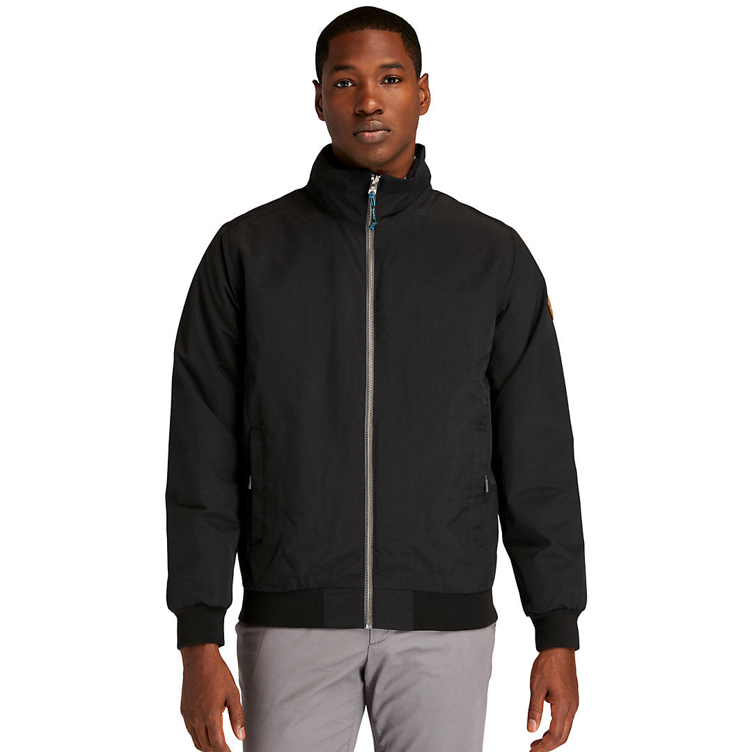 Mens Timberland Sailor Bomber Jacket for Men in Black