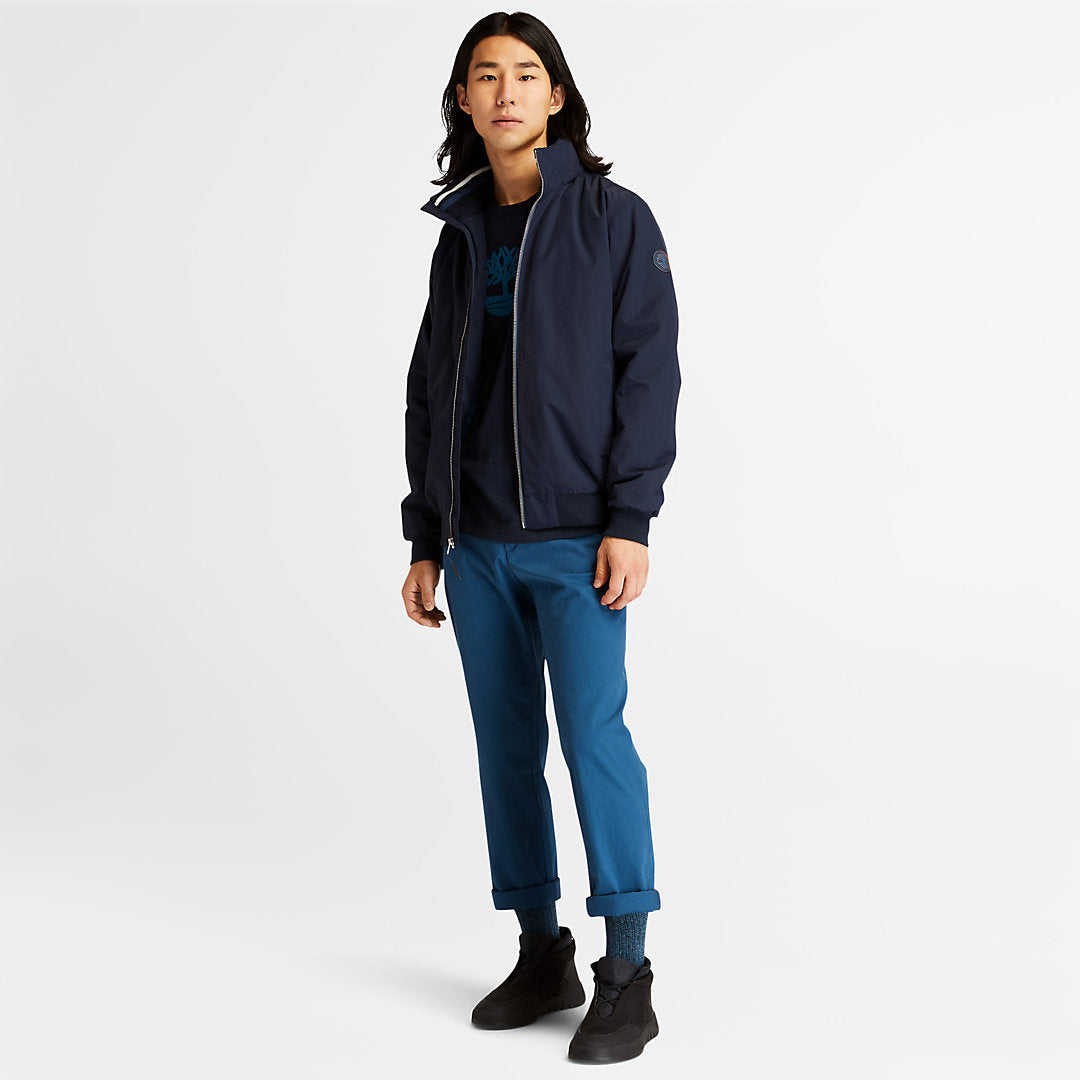 Mens Timberland Sailor Bomber Jacket for Men in Navy