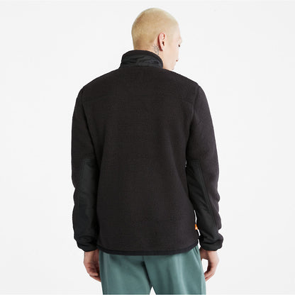 Mens Timberland Sherpa Fleece Jacket for Men in Black