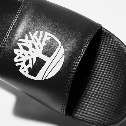 Mens Timberland Playa Sands Slide Sandal for Men in Black