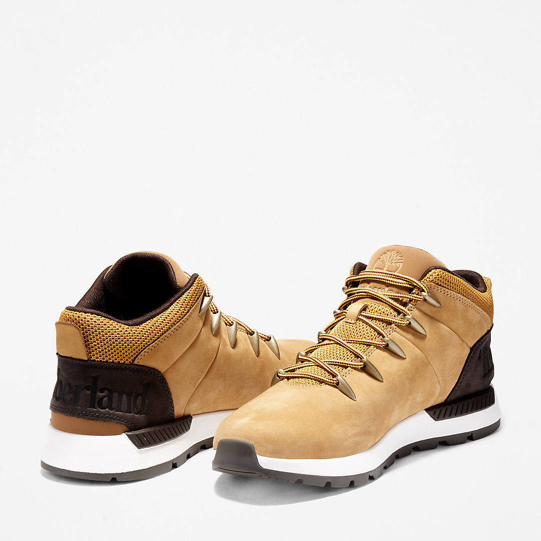 Mens Timberland Sprint Trekker Hiking Boot for Men in Yellow