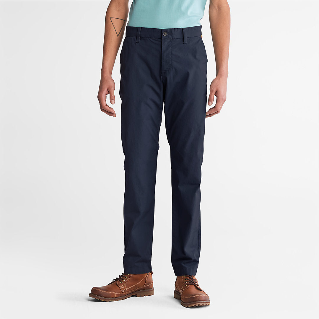 Mens Timberland Sargent Lake Stretch Chinos for Men in Navy