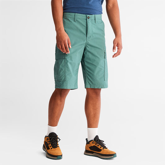 Mens Timberland Outdoor Heritage Cargo Shorts for Men in Green