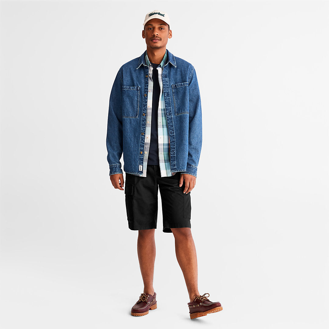 Mens Timberland Cargo Shorts for Men in Black