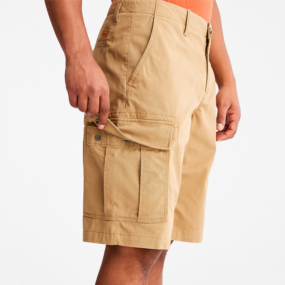 Mens Timberland Cargo Shorts for Men in Khaki