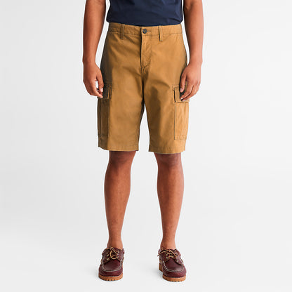 Mens Timberland Cargo Shorts for Men in Dark Yellow