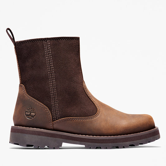 Kids Timberland Courma Kid Lined Boot for Youth in Dark Brown
