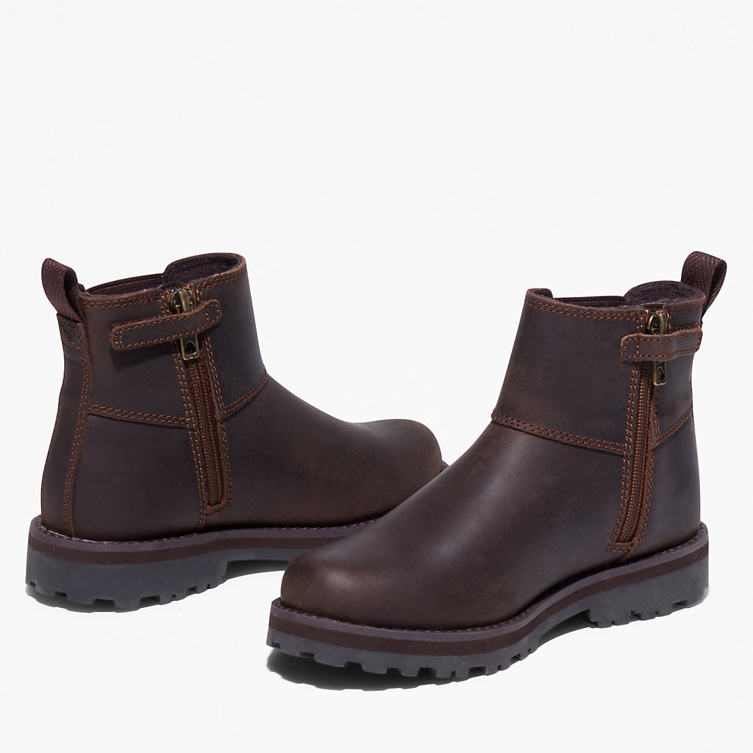 Kids Timberland Courma Kid Chelsea Boot for Youth in Dark Brown