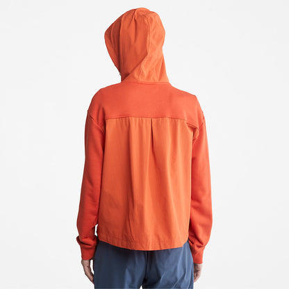 Womens Timberland Solid-colour Hoodie for Women in Orange