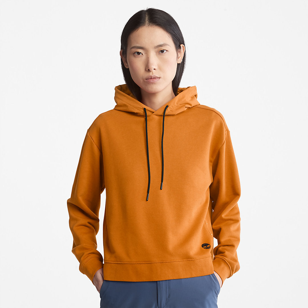 Womens Timberland Solid-colour Hoodie for Women in Dark Yellow