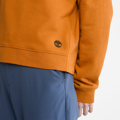 Womens Timberland Solid-colour Hoodie for Women in Dark Yellow