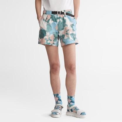 Womens Timberland Cotton Shorts for Women in Summer Print