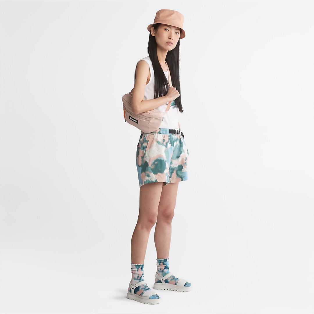 Womens Timberland Cotton Shorts for Women in Summer Print