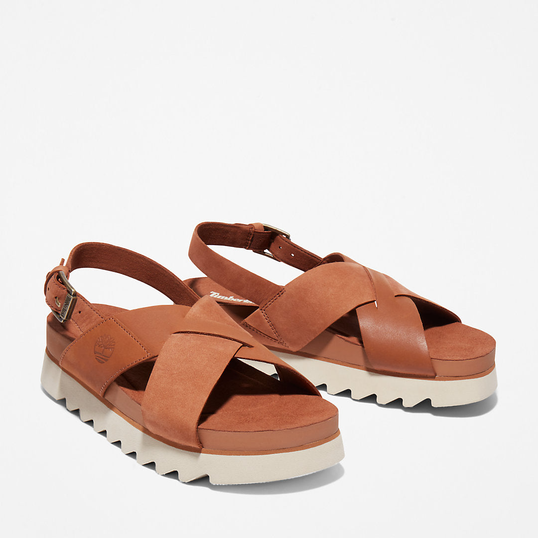Womens Timberland Santa Monica Sunrise Sandal for Women in Light Brown