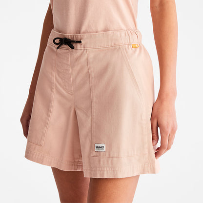 Womens Timberland Progressive Utility Shorts for Women in Pink