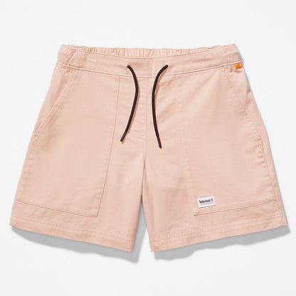 Womens Timberland Progressive Utility Shorts for Women in Pink