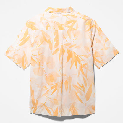 Mens Timberland Organic Cotton Resort Shirt for Men in White