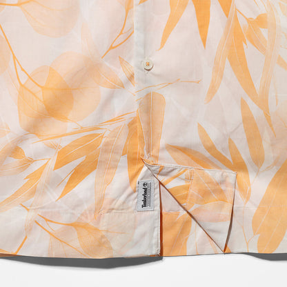 Mens Timberland Organic Cotton Resort Shirt for Men in White