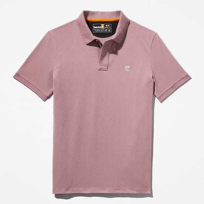 Mens Timberland Millers River Pique Polo Shirt for Men in Purple