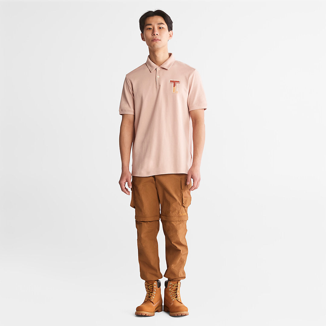 Mens Timberland TimberFresh™ Polo Shirt for Men in Light Pink