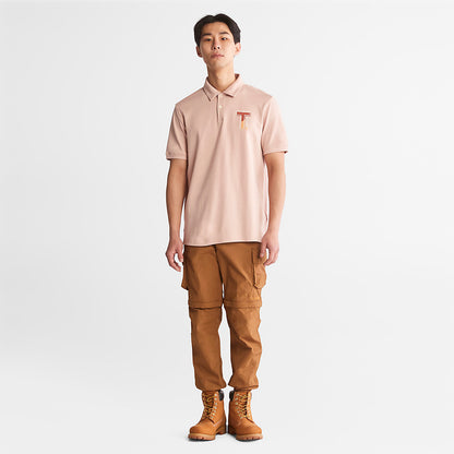 Mens Timberland TimberFresh™ Polo Shirt for Men in Light Pink