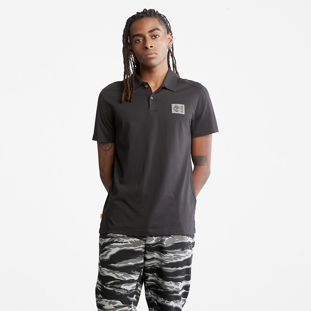 Mens Timberland TimberFresh™ Supima® Cotton Polo Shirt for Men in Black