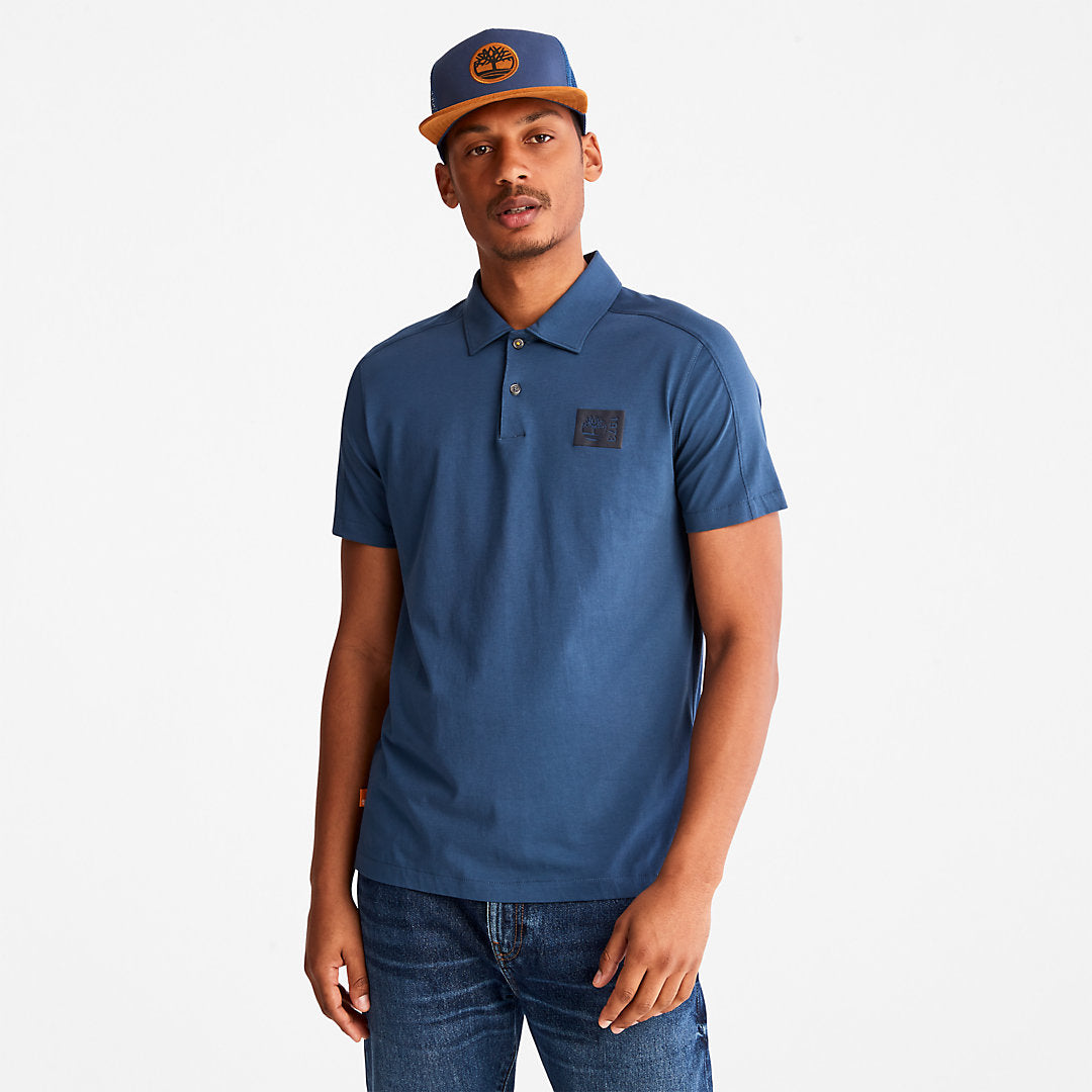 Mens Timberland TimberFresh™ Supima® Cotton Polo Shirt for Men in Blue
