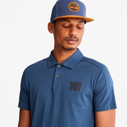 Mens Timberland TimberFresh™ Supima® Cotton Polo Shirt for Men in Blue